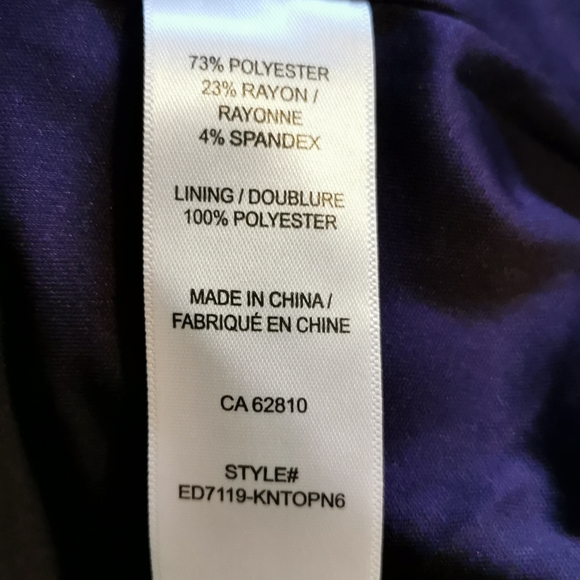 Rickis purple blazer 3/4 arm lenght - Picture 2 of 2